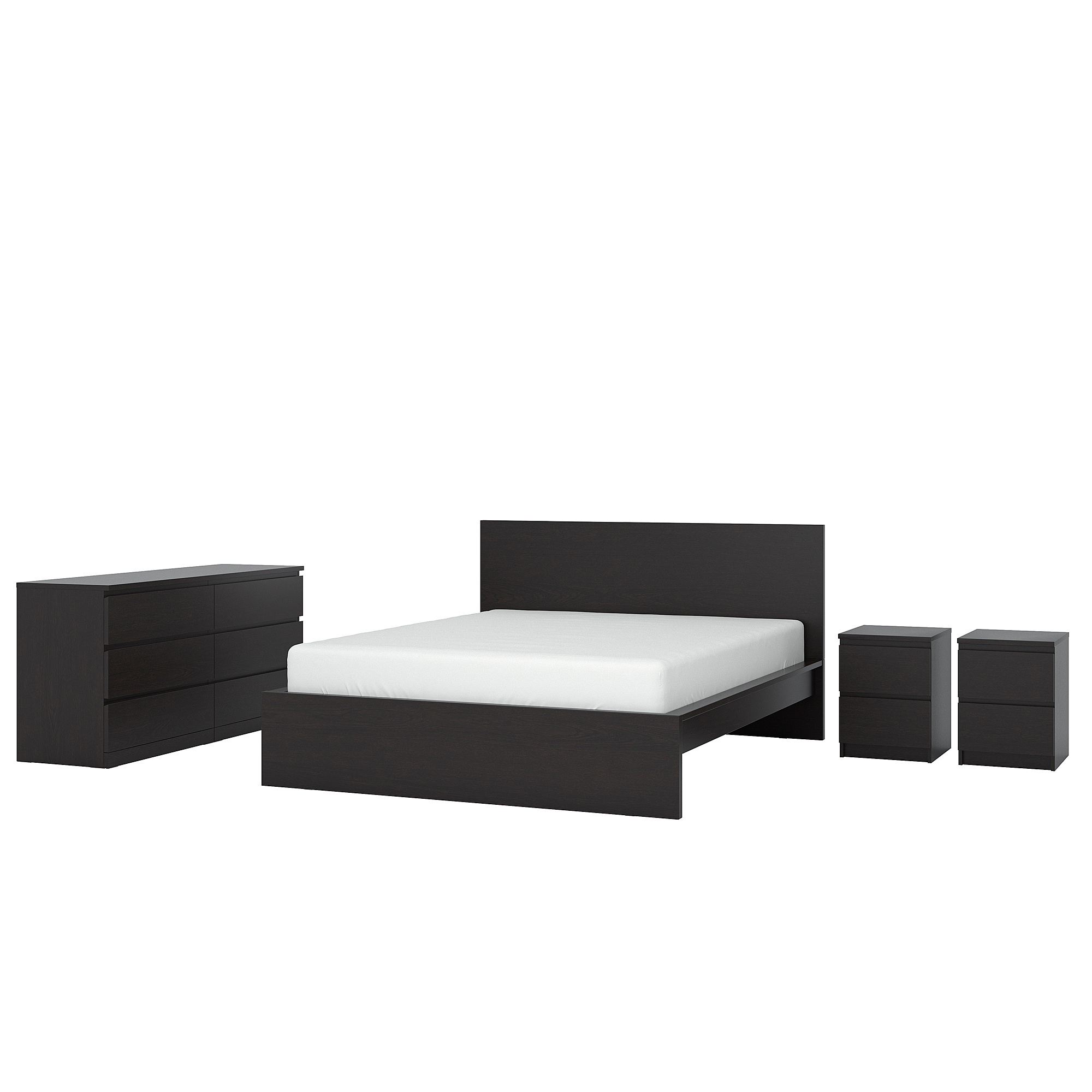 MALM 臥室家具4件組
