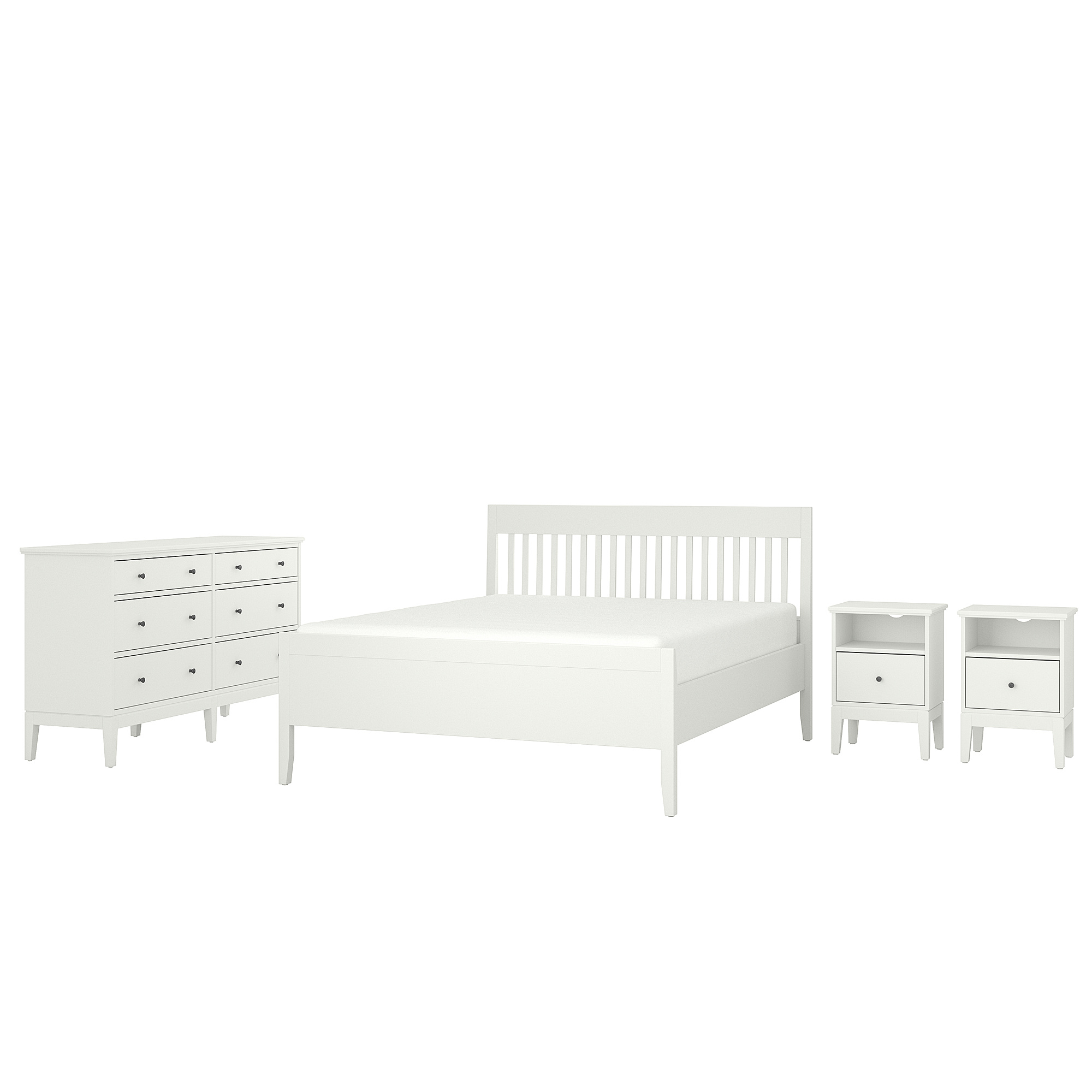 IDANÄS 臥室家具 4件組
