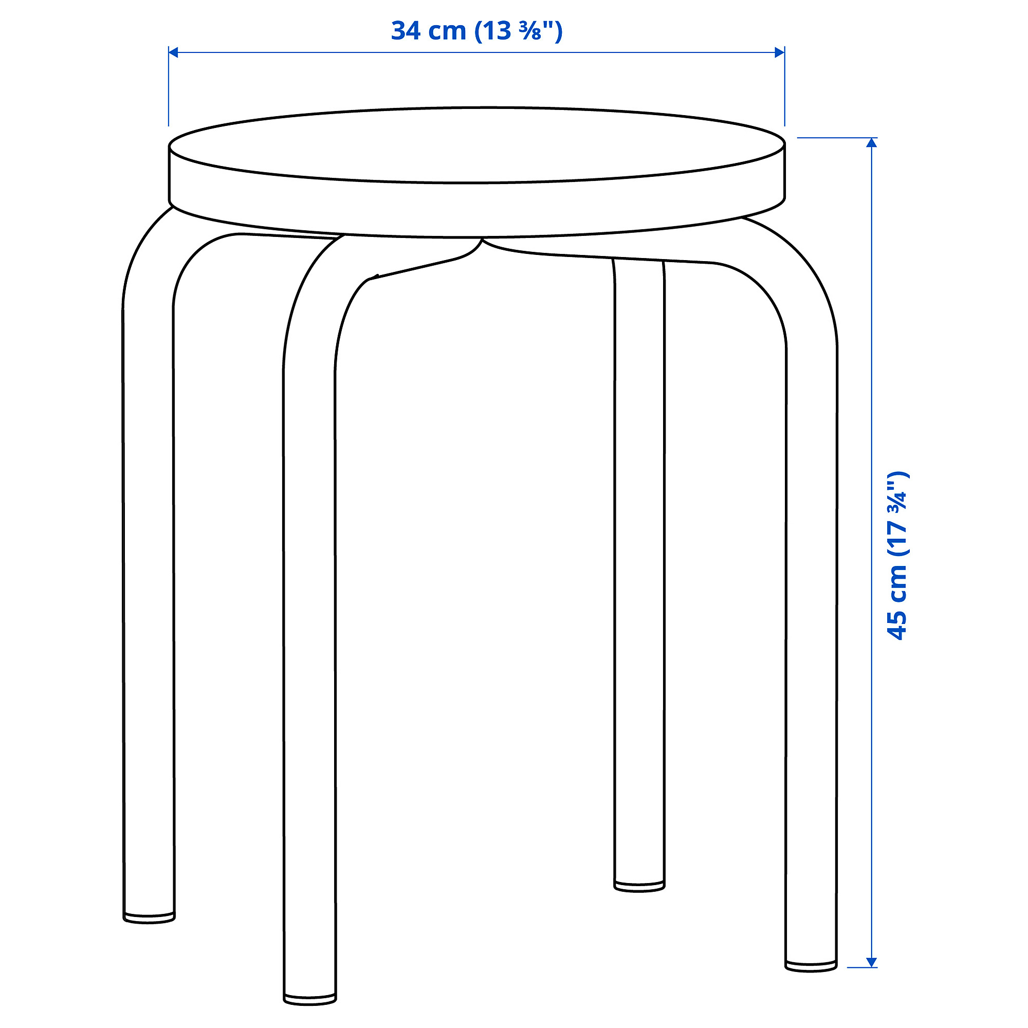 DOMSTEN stool