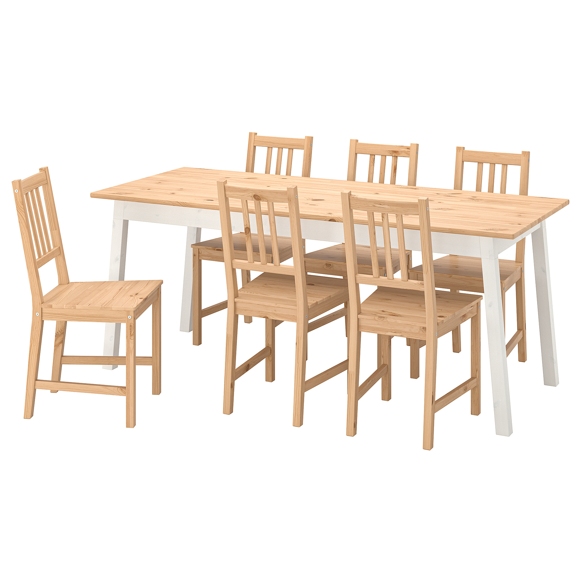 PINNTORP/PINNTORP table and 6 chairs