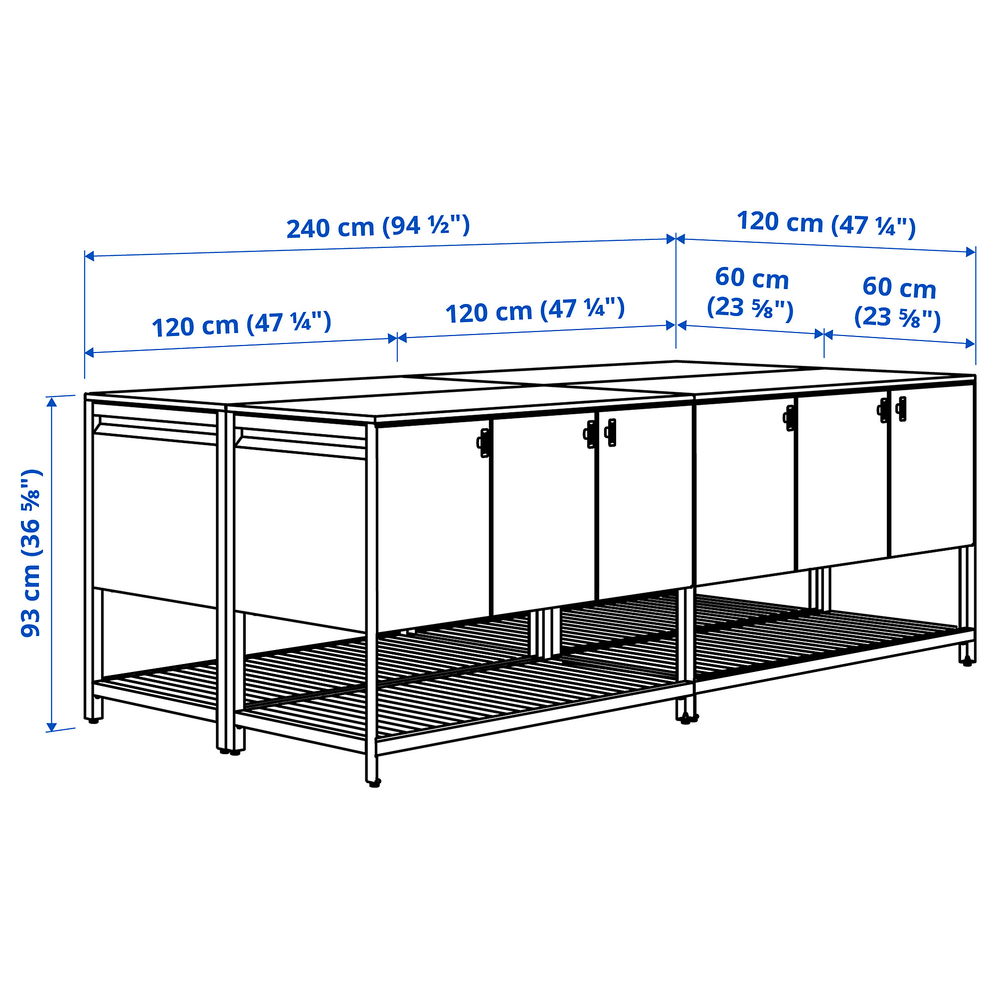 BÅTSKÄR outdoor kitchen island