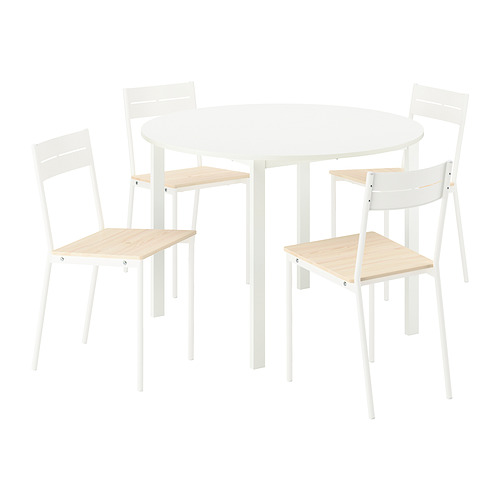 VIHALS table and 4 chairs