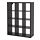 KALLAX - shelving unit, black-brown | IKEA Taiwan Online - PE681620_S1