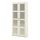 BRIMNES - glass-door cabinet, white, 80x190 cm | IKEA Taiwan Online - PE681618_S1