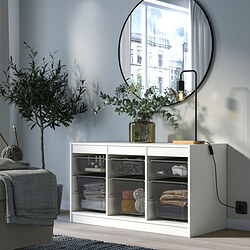 TROFAST - 收納組合附收納盒, 白色 淺綠色/灰色/淺紅色 | IKEA 線上購物 - PE860977_S3
