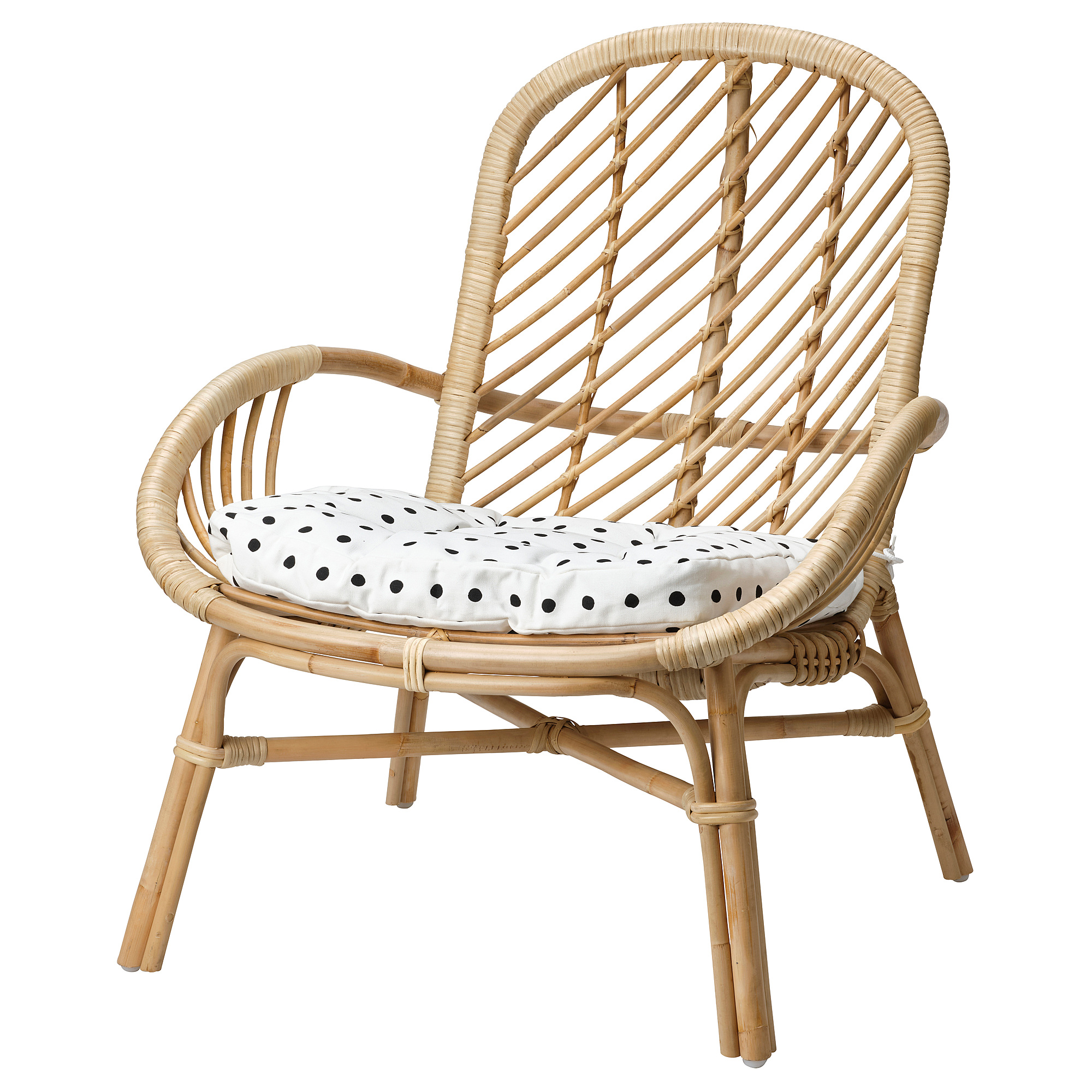 BJÖRKTRAST children's armchair cushion