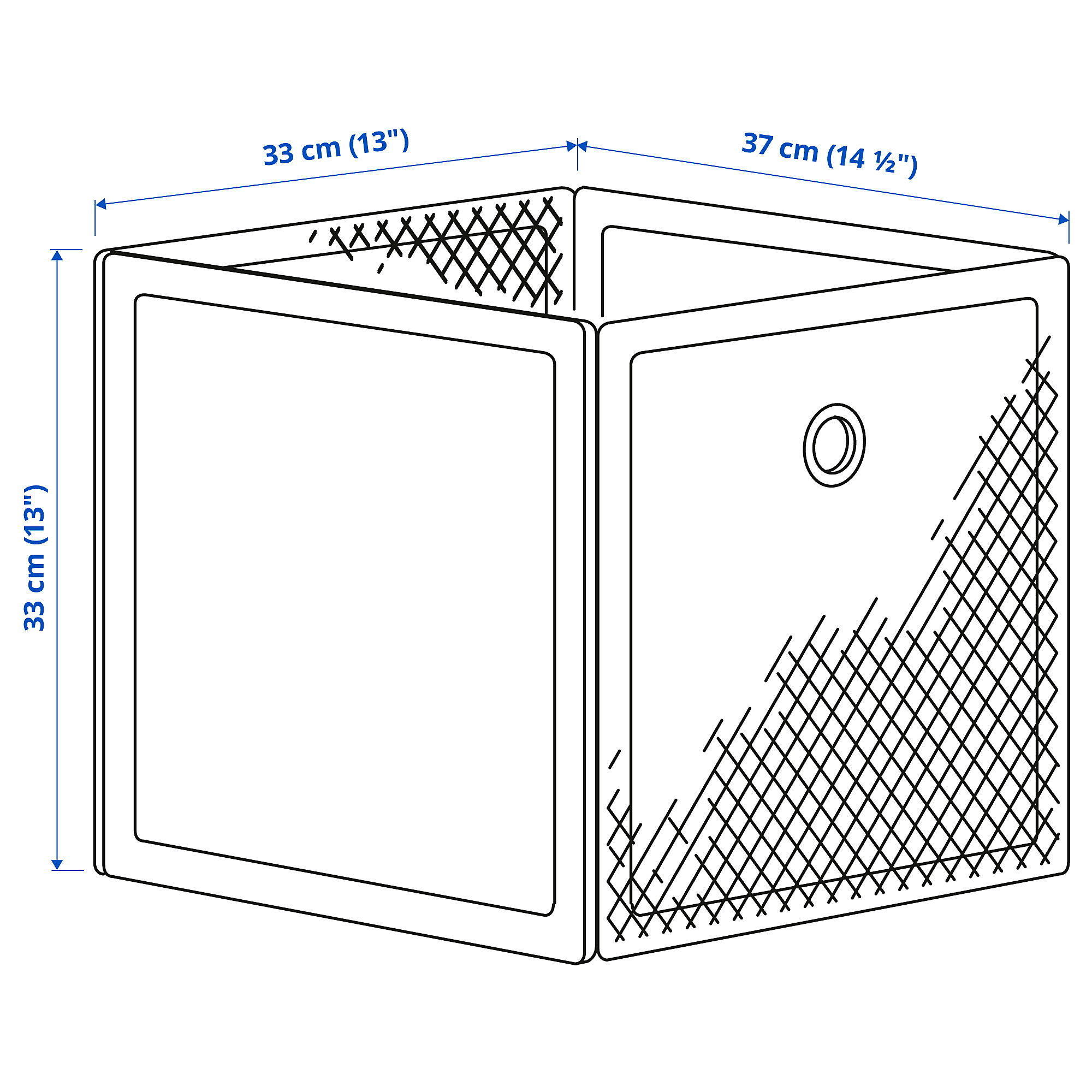 DRÖNJÖNS storage box