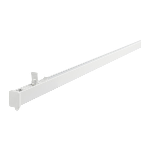 VIDGA - 單軌窗簾軌道, 附天花板固定配件/白色 | IKEA 線上購物 - PE680077_S4