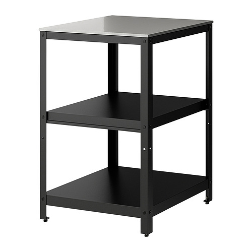 GRILLSKÄR - 開放式廚房組, 黑色/不鏽鋼 戶外用, 61x61 公分 | IKEA 線上購物 - E1007504_S4