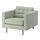 LANDSKRONA - armchair, Gunnared light green/wood | IKEA Taiwan Online - PE680160_S1