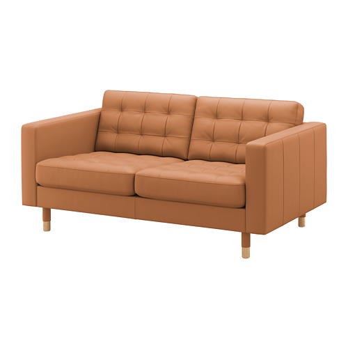 LANDSKRONA - 2-seat sofa, Grann/Bomstad golden-brown/wood | IKEA Taiwan Online - PE680165_S4