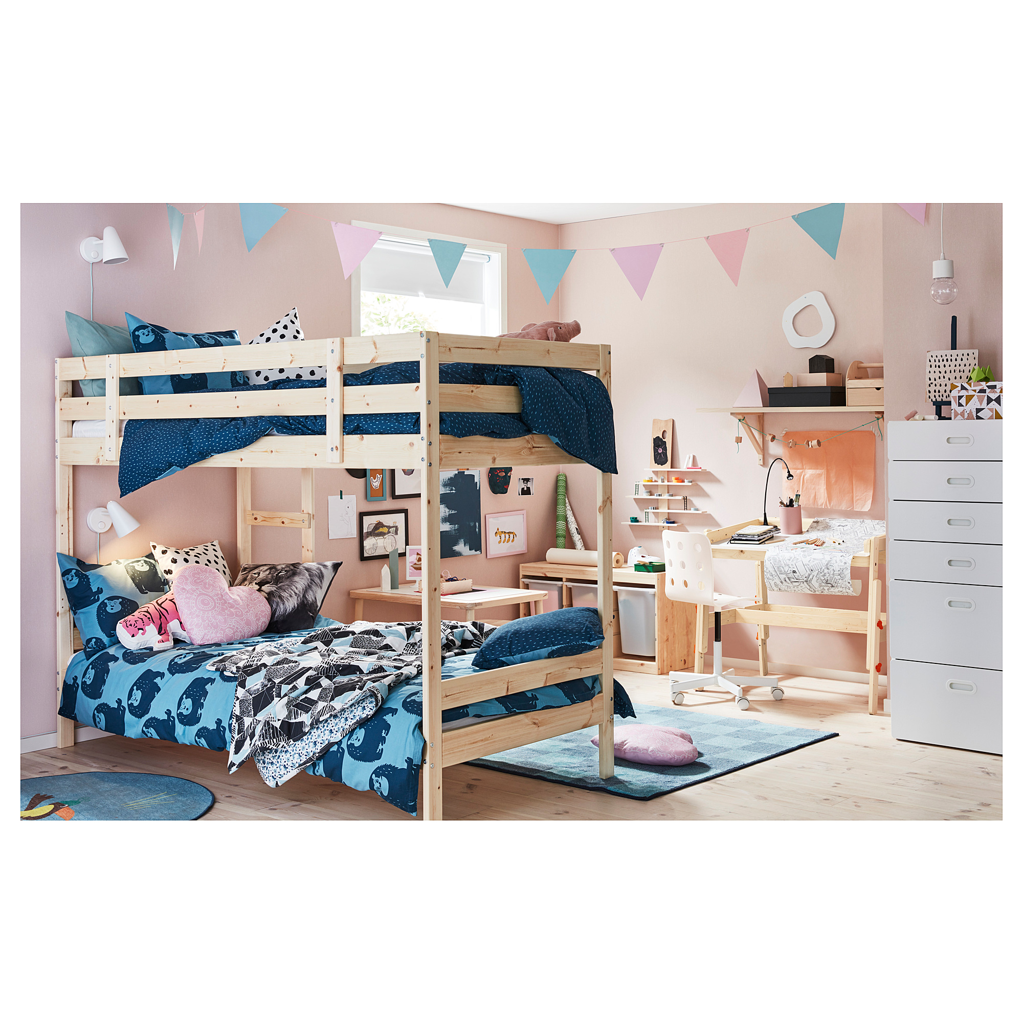 MYDAL bunk bed frame