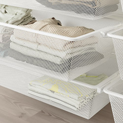BOAXEL - 網眼式網籃, 白色, 60X40X15 公分 | IKEA 線上購物 - PE767129_S3