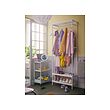 MACKAPÄR coat rack with shoe storage unit