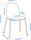 LEIFARNE - chair, dark yellow/Broringe chrome-plated | IKEA Taiwan Online - PE824629_S1