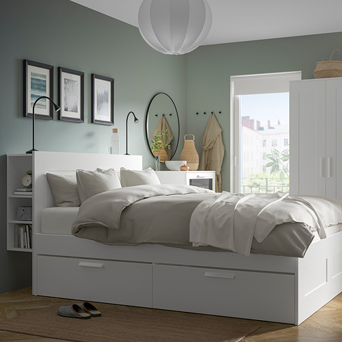 BRIMNES bedroom furniture, set of 3