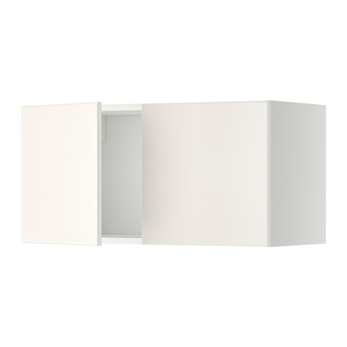 METOD wall cabinet with 2 doors