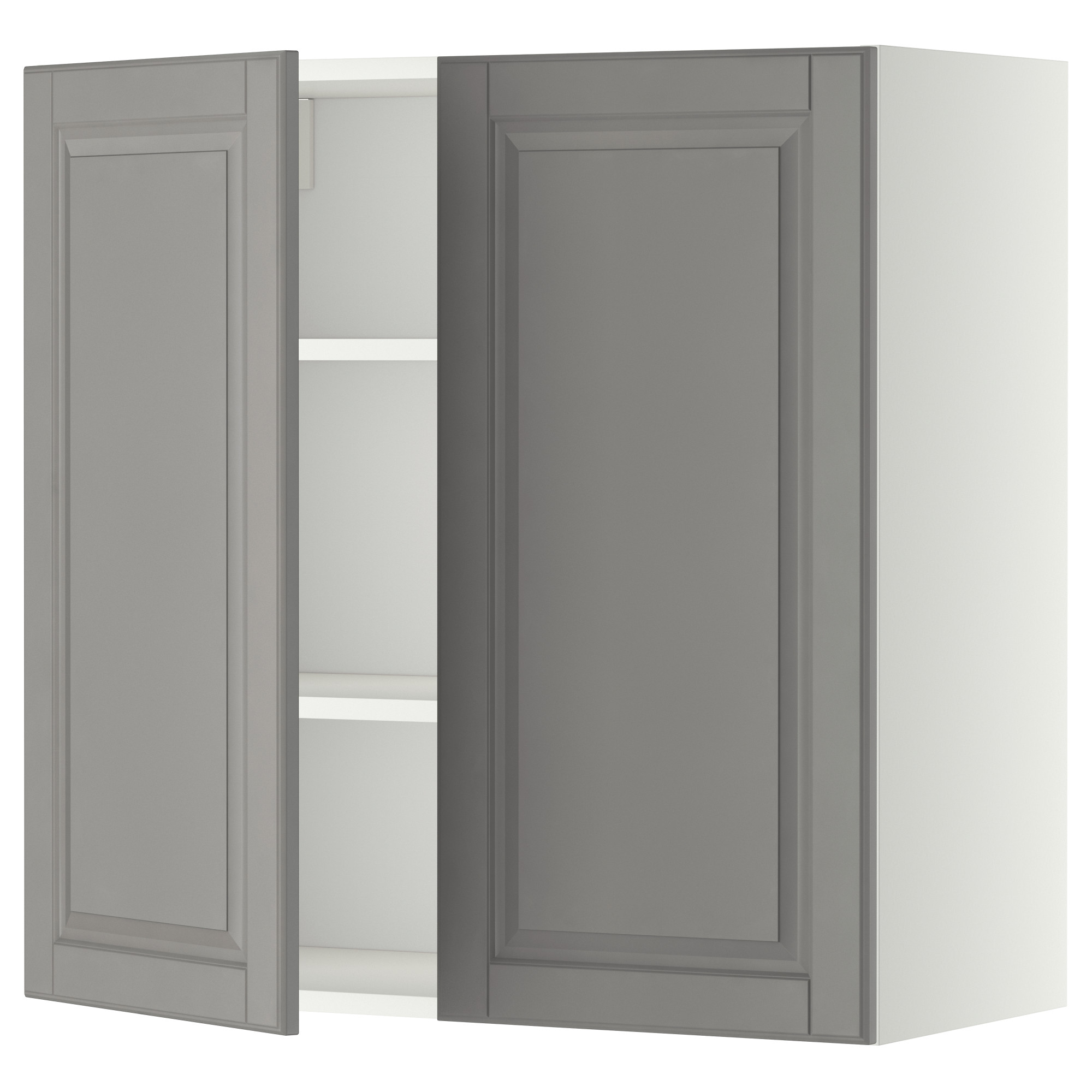 METOD wall cabinet with shelves/2 doors