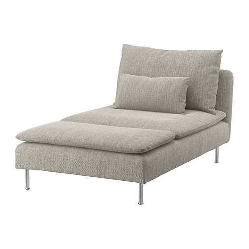 SÖDERHAMN - 躺椅, Viarp 米色/咖啡色, 93x151x83 公分 | IKEA 線上購物 - PE768433_S4
