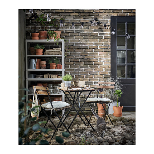 TÄRNÖ - 戶外餐桌, 黑色/淺棕色 | IKEA 線上購物 - PH162517_S4