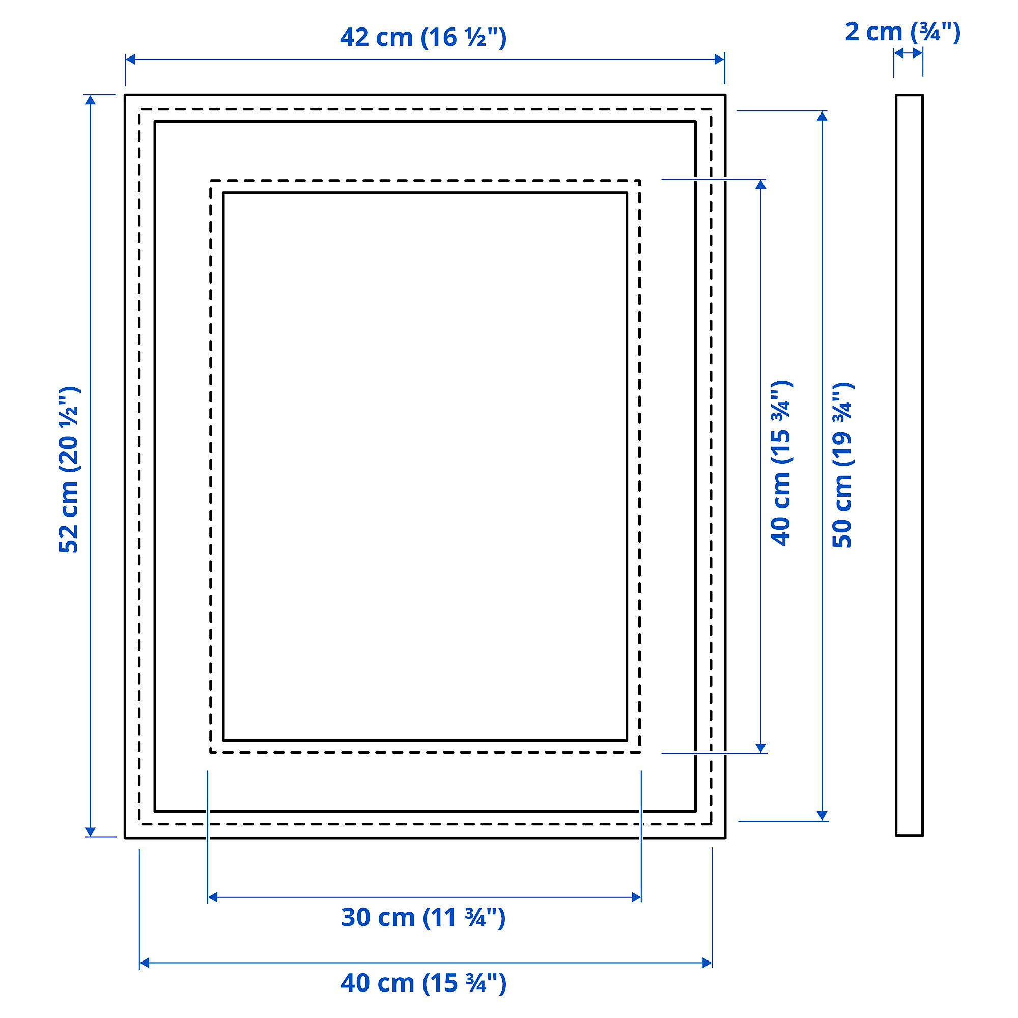 KNOPPÄNG frame