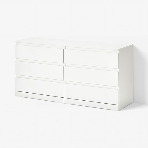 LILLBERGET chest of 6 drawers
