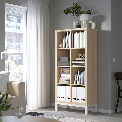 KALLAX shelving unit with underframe