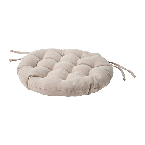 VIPPÄRT - chair pad, beige, 38 cm | IKEA Taiwan Online - PE969155_S4