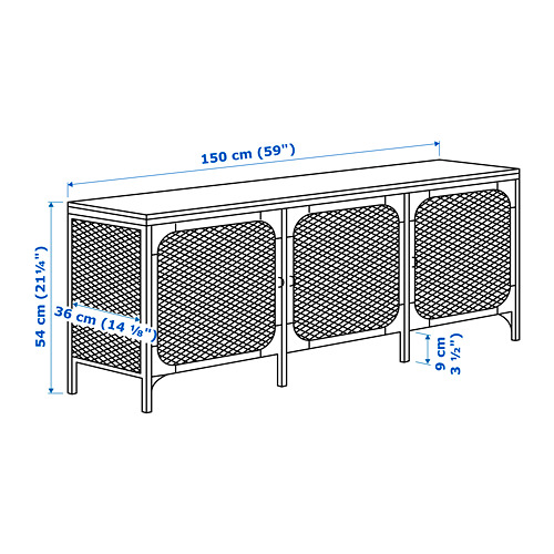 FJÄLLBO TV storage combination