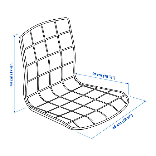 LÄKTARE chair cover