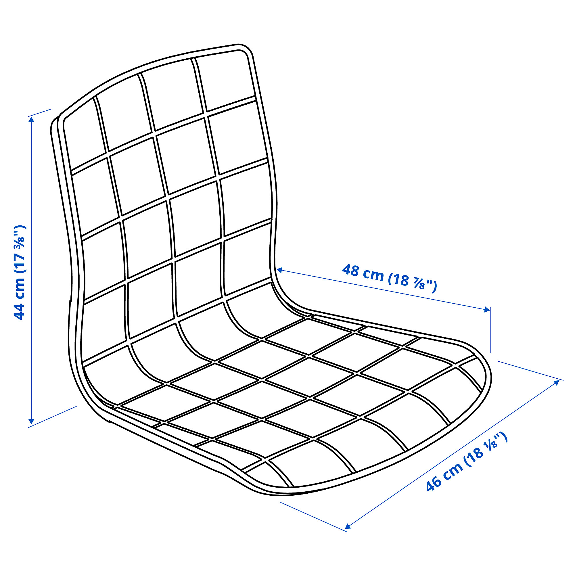 LÄKTARE chair cover