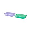 PRUTA sandwich container with lid