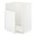 METOD - BREDSJÖN水槽底櫃, 白色/Voxtorp 高亮面 白色 | IKEA 線上購物 - PE724551_S1