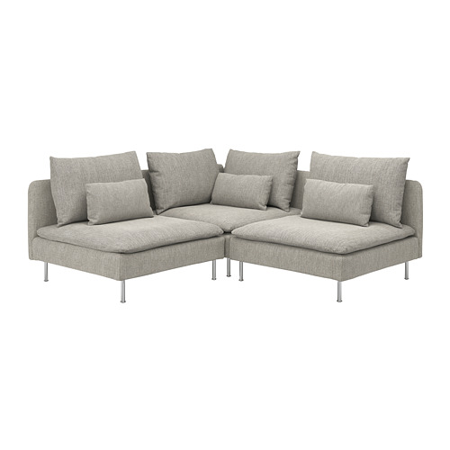 SÖDERHAMN corner sofa, 3-seat