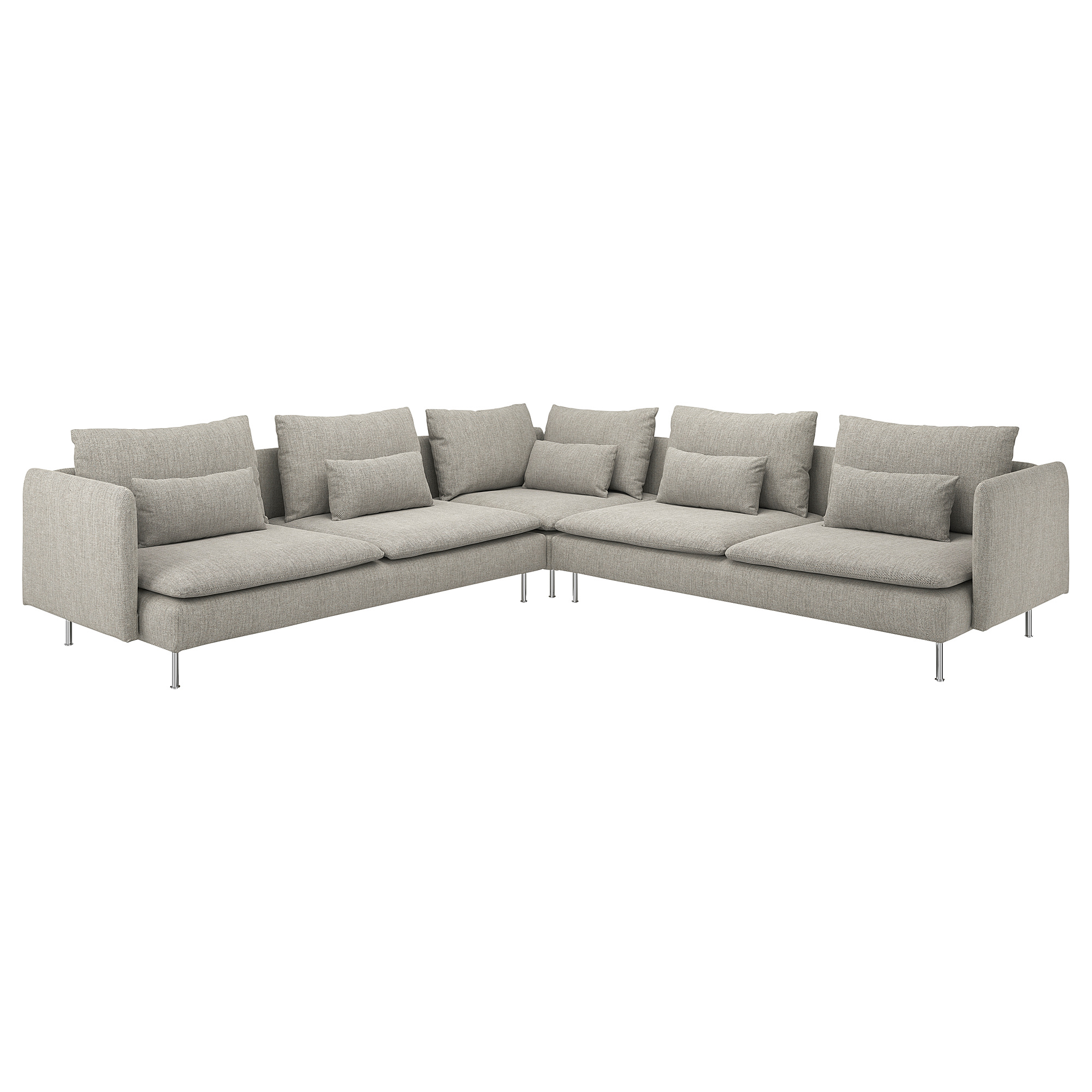 SÖDERHAMN corner sofa, 6-seat