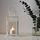 BORRBY - 柱狀蠟燭燭台, 室內/戶外用 白色 | IKEA 線上購物 - PE586327_S1