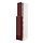 METOD/MAXIMERA - hc w p-o func 4drw/1dr/2shlv, white Kallarp/high-gloss dark red-brown | IKEA Taiwan Online - PE824882_S1