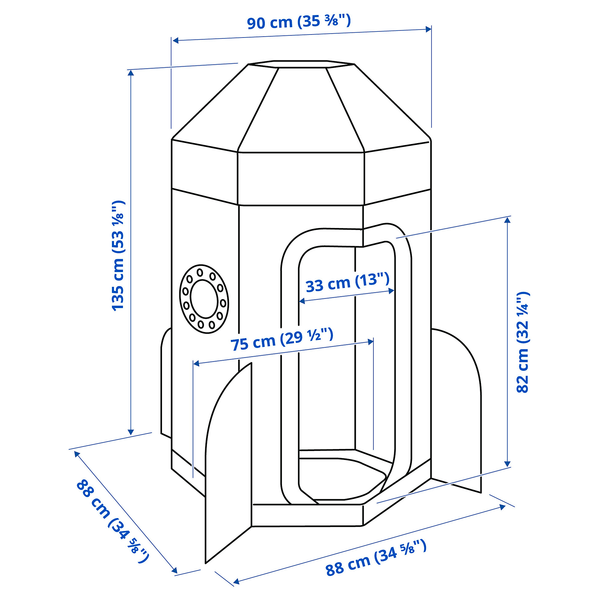 AFTONSPARV children's tent