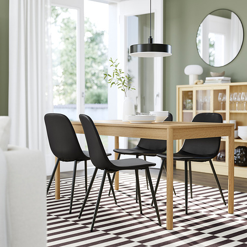 TONSTAD/NORDMANSSKÄR table and 4 chairs