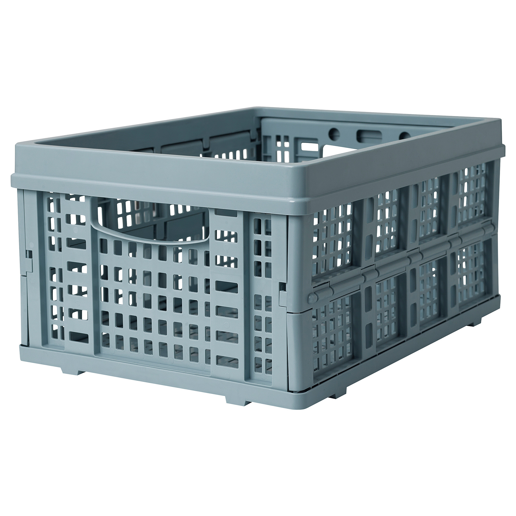 KAOSIG Folding box, grey, 48x35x24 cm - IKEA
