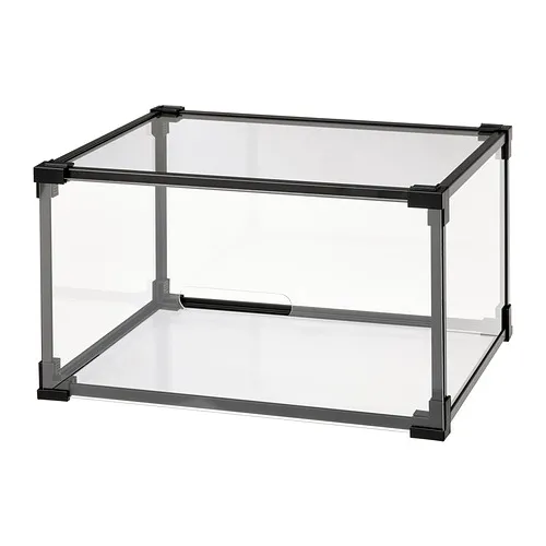 SKUFFEN - 鞋盒, 透明, 36x29x21 公分 | IKEA 線上購物 - PE869636_S4
