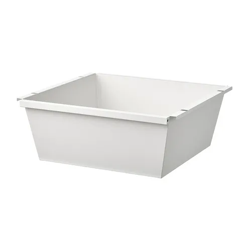 JOSTEIN - 收納筒/盒, 白色/室內/戶外用, 40x40x15 公分 | IKEA 線上購物 - PE867182_S4