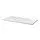JOSTEIN - shelf, metal/in/outdoor white, 77x40 cm | IKEA Taiwan Online - PE867184_S1