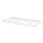 JOSTEIN - shelf, wire/in/outdoor white, 77x40 cm | IKEA Taiwan Online - PE867185_S1