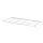 JOSTEIN - shelf, wire/in/outdoor white, 77x40 cm | IKEA Taiwan Online - PE867185_S1