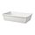JOSTEIN - 收納筒/盒, 白色/室內/戶外用, 60x40x15 公分 | IKEA 線上購物 - PE867186_S1