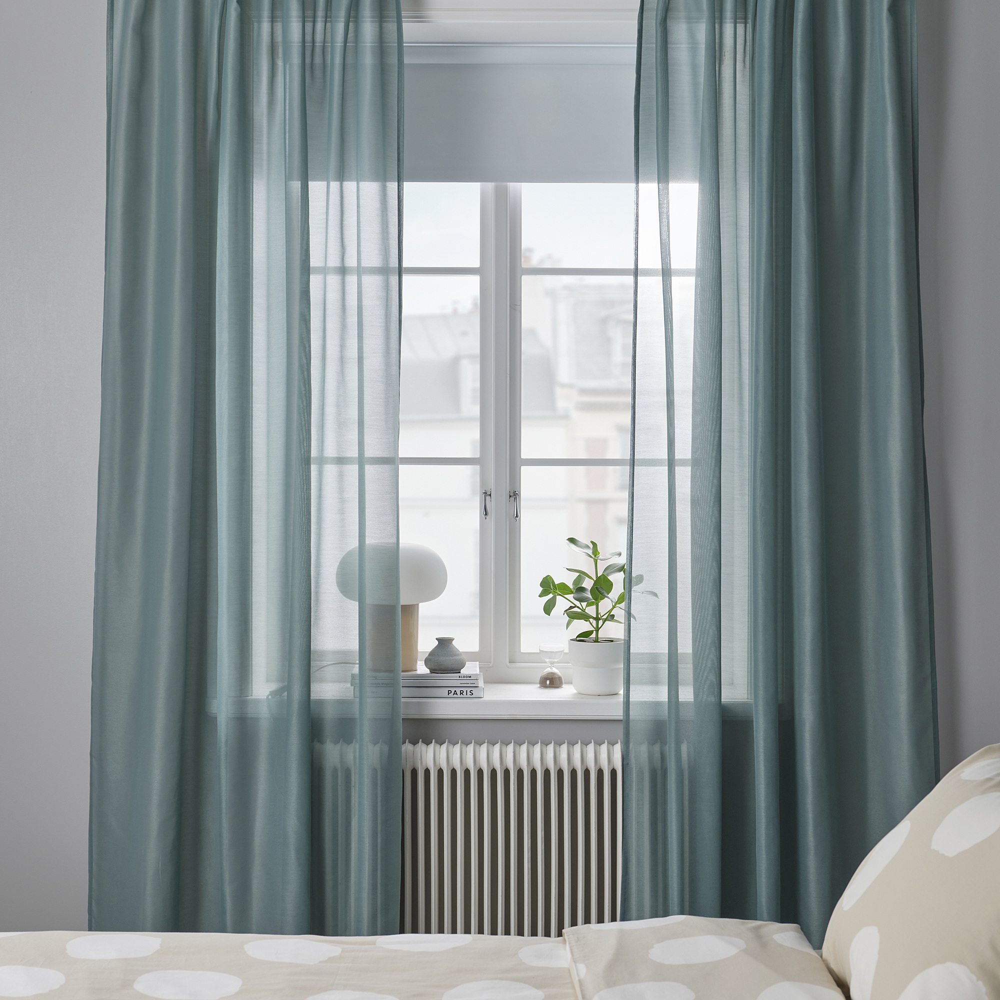 STENFRÖ sheer curtains, 1 pair