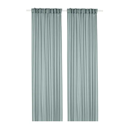 STENFRÖ - 紗簾 2件裝, 土耳其藍/含織帶, 145x250 公分 | IKEA 線上購物 - PE938171_S4