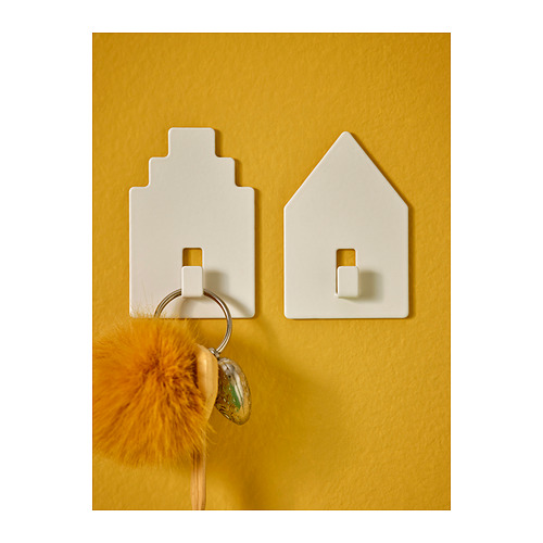 TIPPVAGN hook, self-adhesive