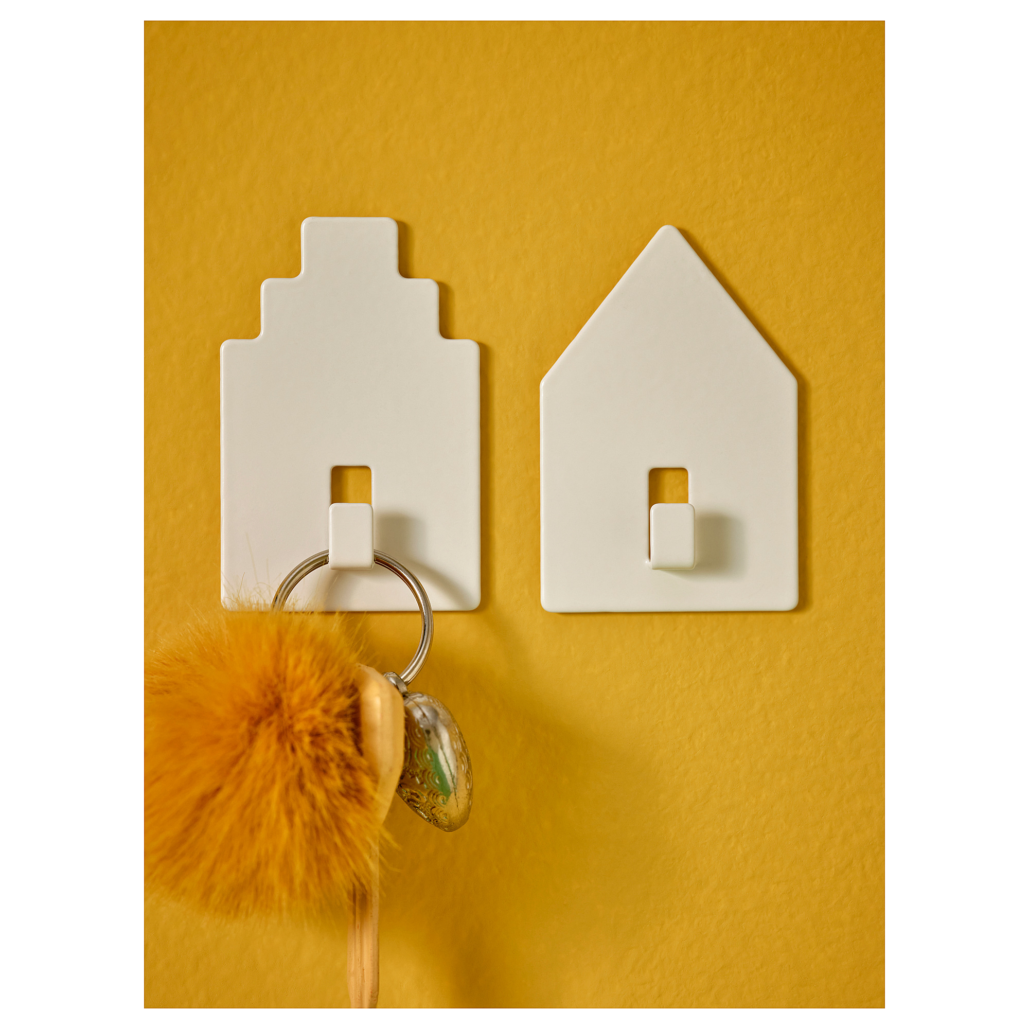 TIPPVAGN hook, self-adhesive